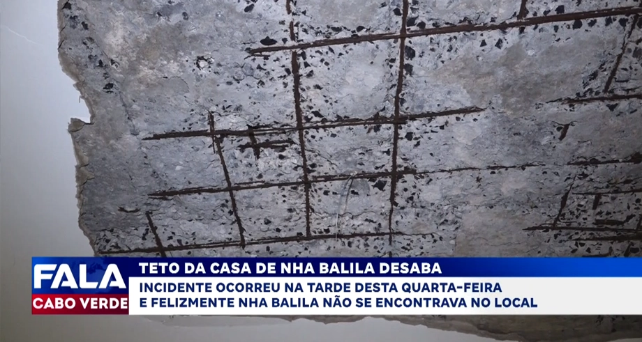 TETO DA CASA DE NHA BALILA DESABA