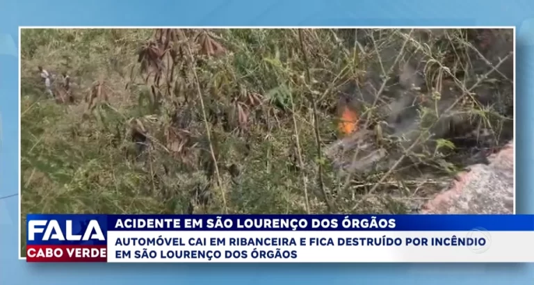 ACIDENTE EM SÃO LOURENÇO DOS ÓRGÃOS