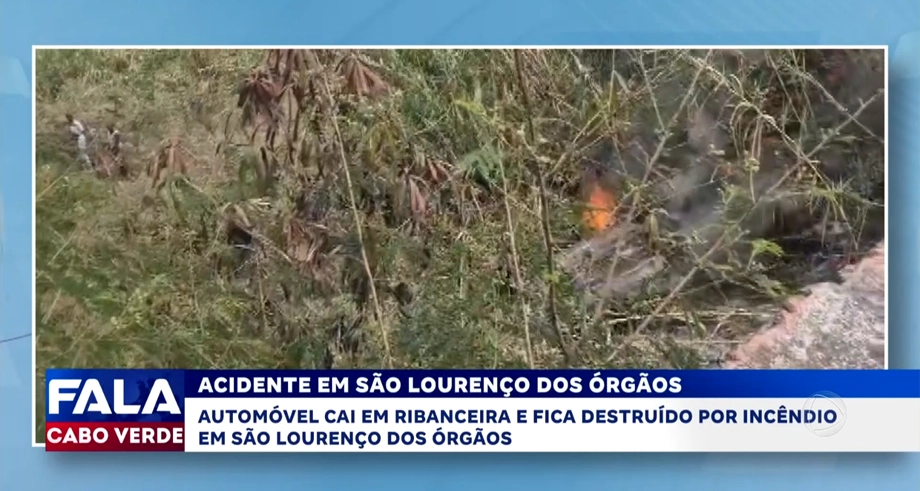 ACIDENTE EM SÃO LOURENÇO DOS ÓRGÃOS
