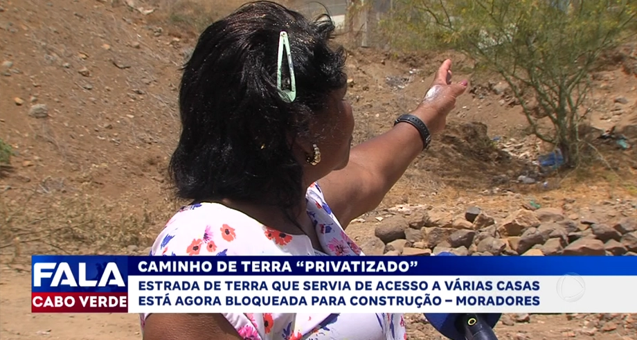 CAMINHO DE TERRA “PRIVATIZADO”