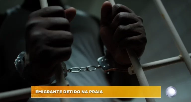 EMIGRANTE DETIDO NA PRAIA