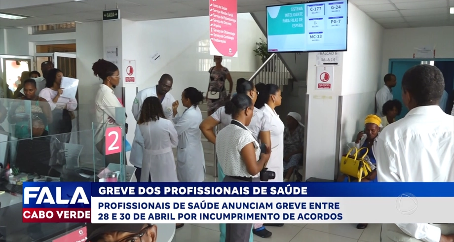 GREVE DOS PROFISSIONAIS DE SAÚDE