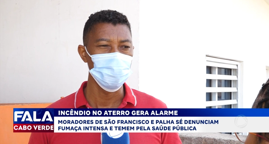 INCÊNDIO NO ATERRO GERA ALARME