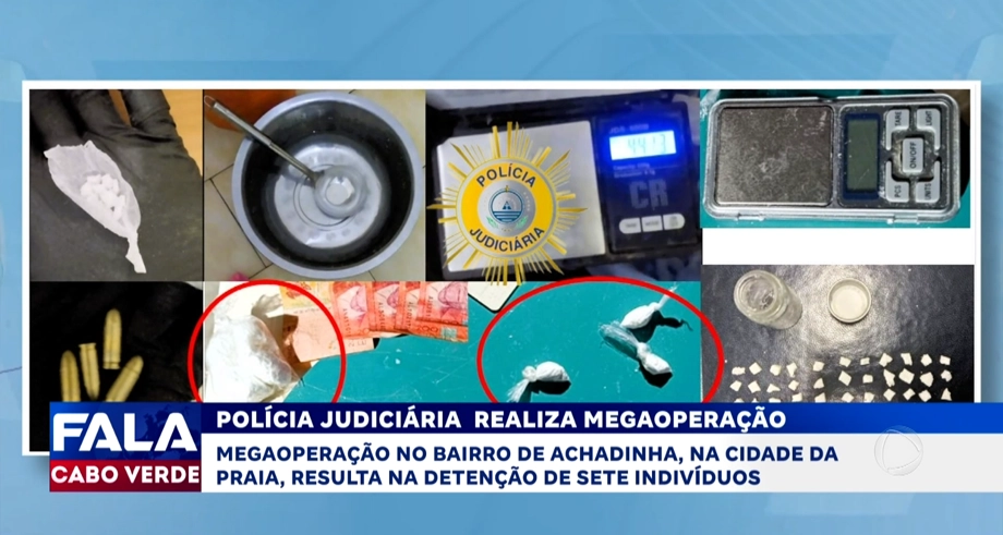 POLÍCIA JUDICIÁRIA REALIZA MEGAOPERAÇÃO