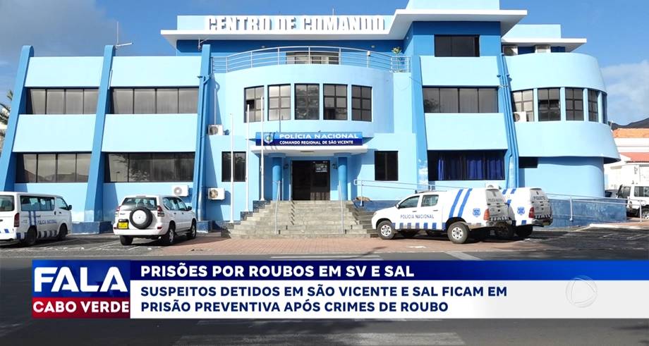 PRISÕES POR ROUBO EM SV E SAL