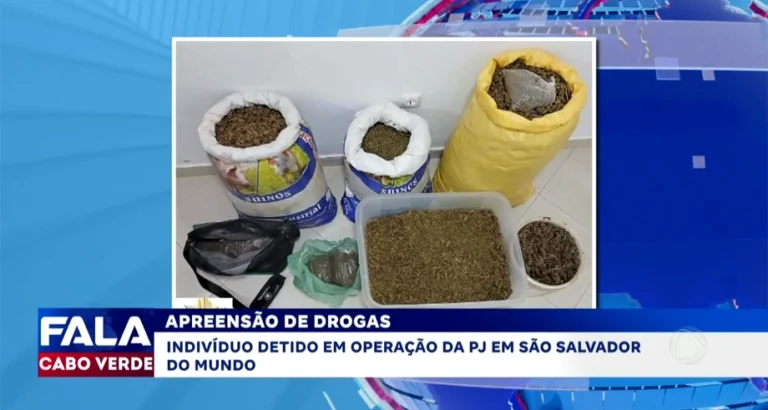 APREENSÃO DE DROGAS