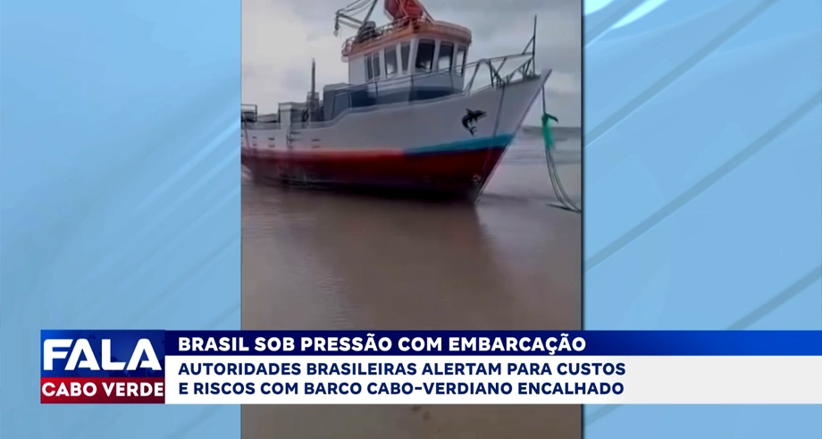 BRASIL SOB PRESSÃO COM EMBARCAÇÃO