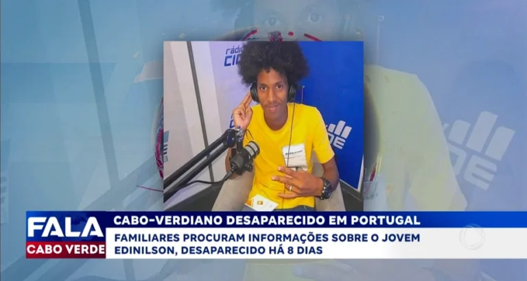 CABO VERDIANO DESAPARECIDO EM PORTUGAL
