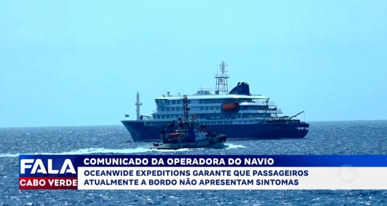 COMUNICADO DA OPERADORA DO NAVIO