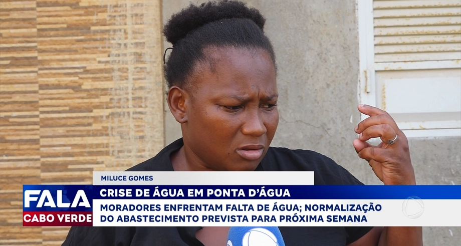 CRISE DE ÁGUA EM PONTA D’ÁGUA