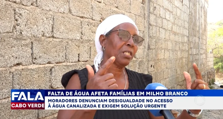 FALTA DE ÁGUA AFETA FAMÍLIAS EM MILHO BRANCO