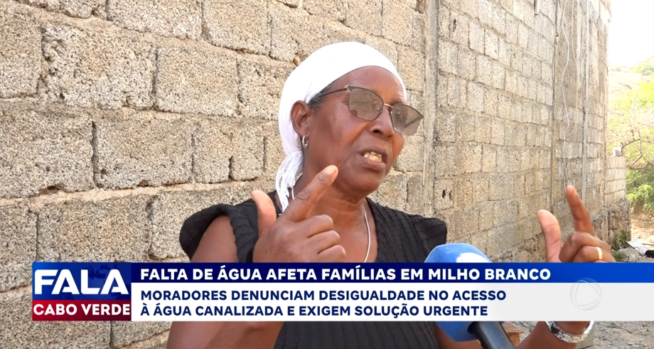 FALTA DE ÁGUA AFETA FAMÍLIAS EM MILHO BRANCO