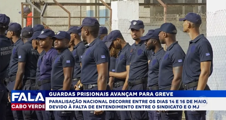 GUARDAS PRISIONAIS AVANÇAM PARA GREVE
