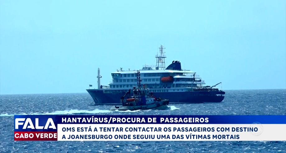 HANTAVÍRUS/PROCURA DE PASSAGEIROS
