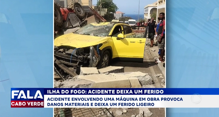 ILHA DO FOGO: ACIDENTE DEIXA UM FERIDO