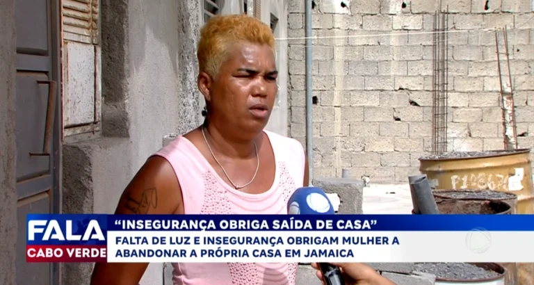 “INSEGURANÇA OBRIGA SAÍDA DE CASA”