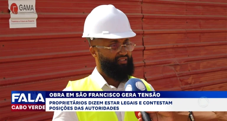 OBRA EM SÃO FRANCISCO GERA TENSÃO