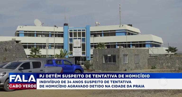 PJ DETÉM SUSPEITO DE TENTATIVA DE HOMICÍDIO