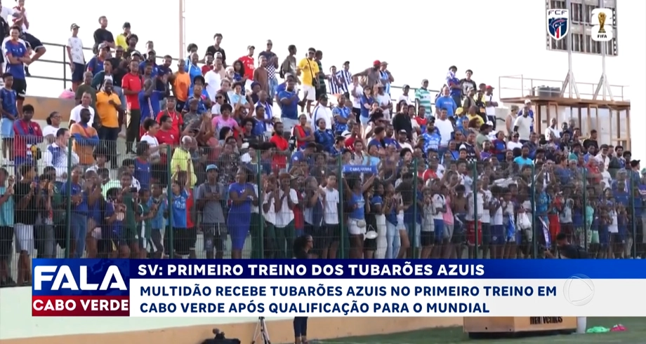 SV: PRIMEIRO TREINO DOS TUBARÕES AZUIS
