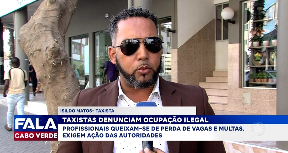 TAXISTAS DENUNCIAM OCUPAÇÃO ILEGAL
