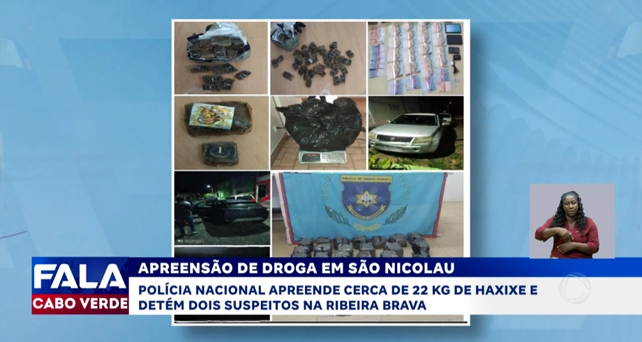 APREENSÃO DE DROGA EM SÃO NICOLAU