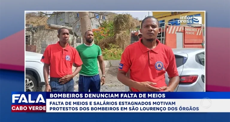 BOMBEIROS DENUNCIAM FALTA DE MEIOS