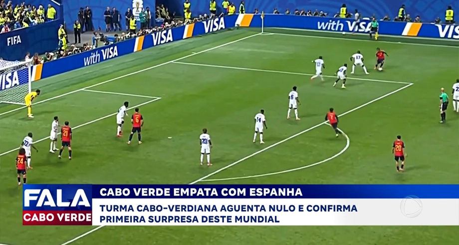 CABO VERDE FAZ HISTÓRIA NO MUNDIAL