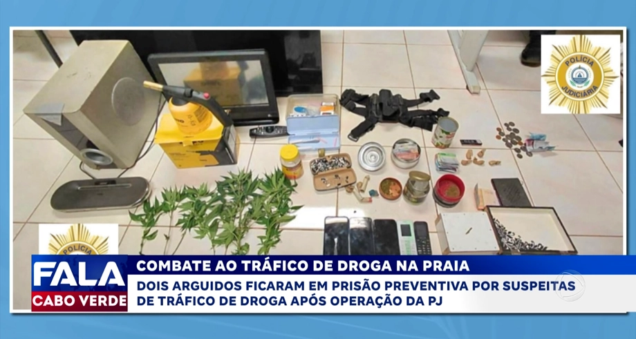 COMBATE AO TRÁFICO DE DROGA NA PRAIA