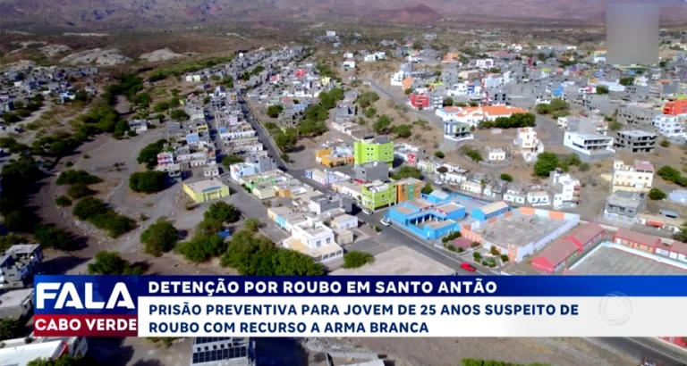 DETENÇÃO POR ROUBO EM SANTO ANTÃO