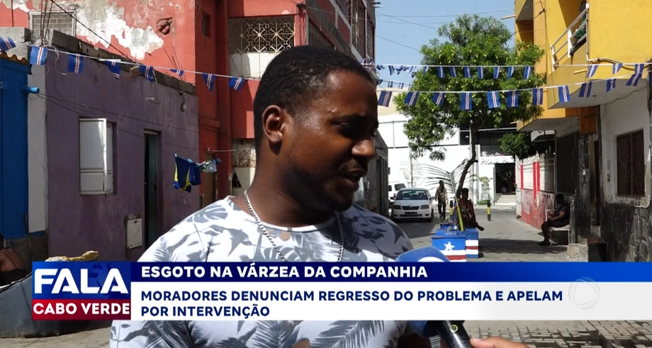 ESGOTO NA VÁRZEA DA COMPANHIA