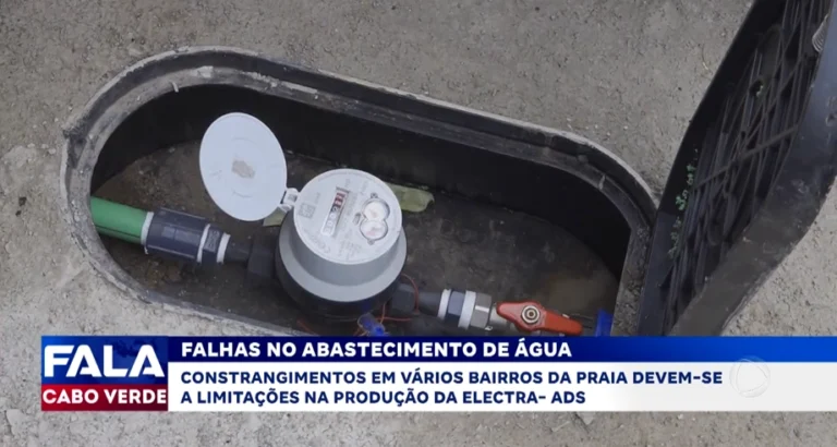 FALHAS NO ABASTECIMENTO DE ÁGUA