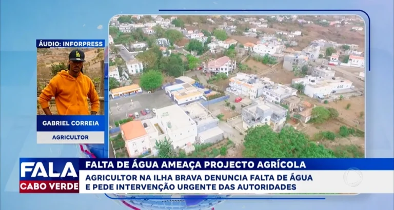 FALTA DE ÁGUA AMEAÇA PROJECTO AGRÍCOLA
