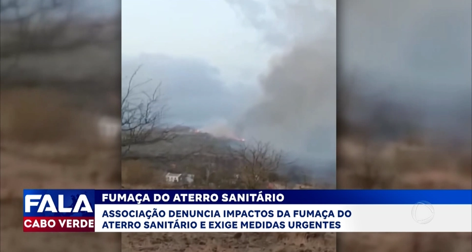 FUMAÇA DO ATERRO SANITÁRIO