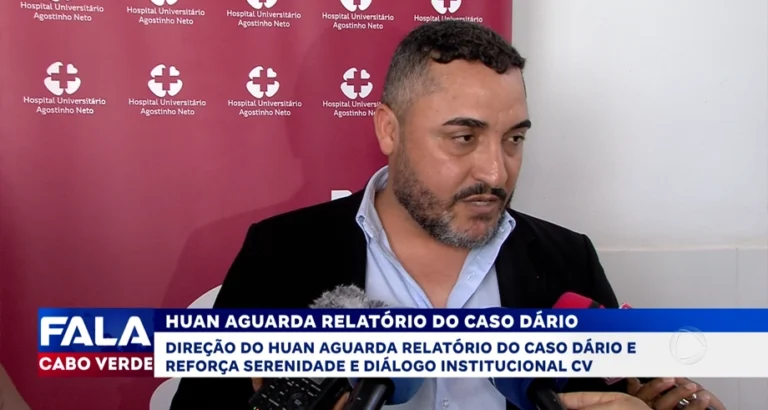 HUAN AGUARDA RELATÓRIO DO CASO DÁRIO