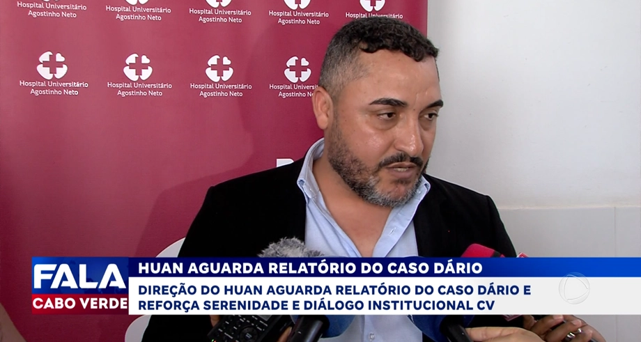 HUAN AGUARDA RELATÓRIO DO CASO DÁRIO