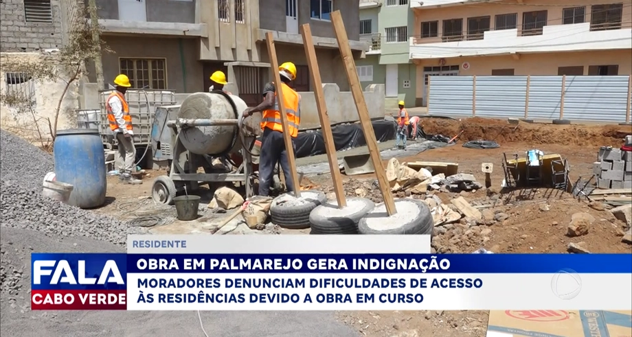 OBRA EM PALMAREJO GERA INDIGNAÇÃO