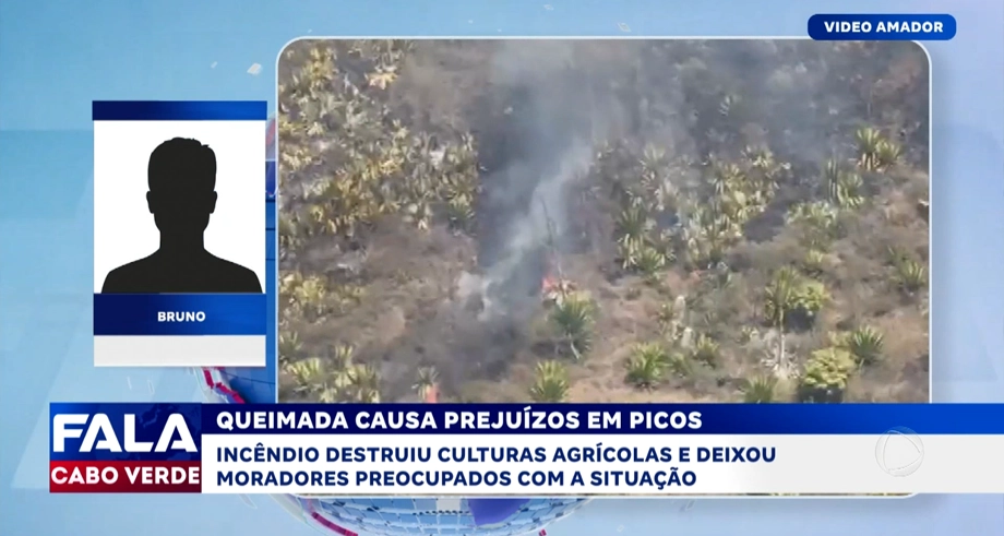 QUEIMADA CAUSA PREJUIZOS EM PICOS