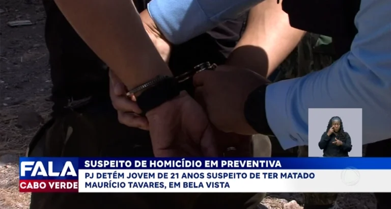 SUSPEITO DE HOMICÍDIO EM PREVENTIVA