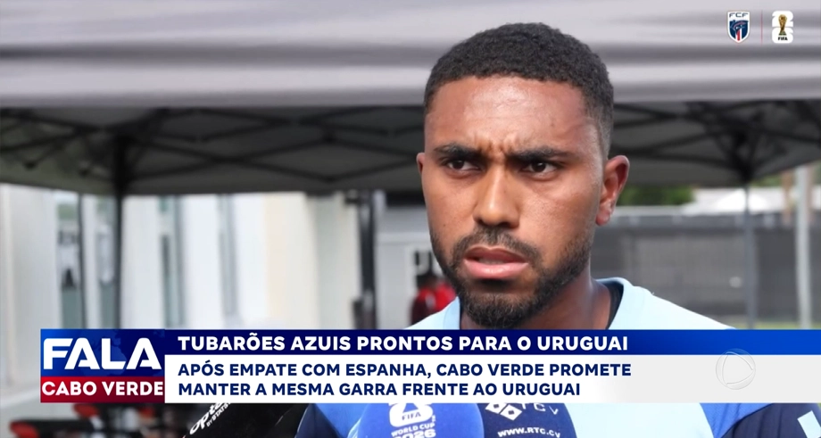 TUBARÕES AZUIS PRONTOS PARA O URUGUAI