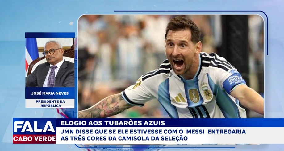 Presidente elogia aos Tubarões Azuis