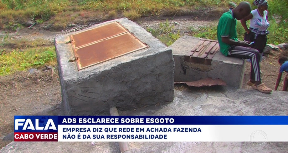 ADS esclarece sobre o esgoto em Achada Fazenda