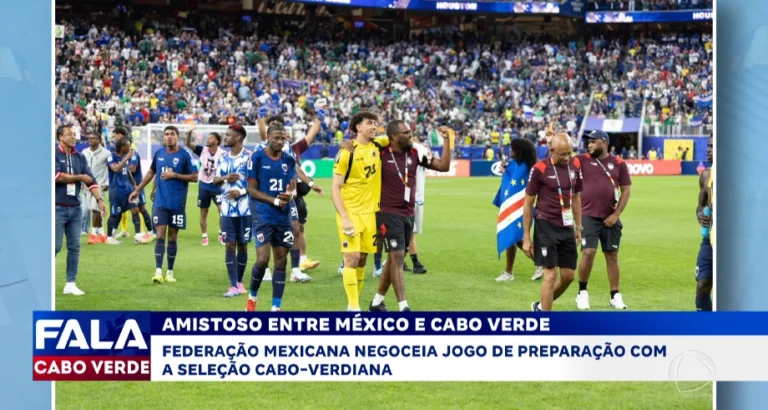 Amistoso entre México e Cabo Verde