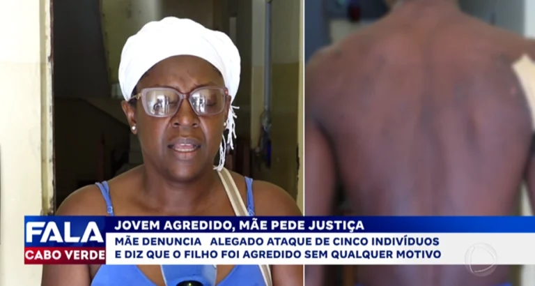Jovem é agredido por cinco indivíduos e mãe clama por justiça