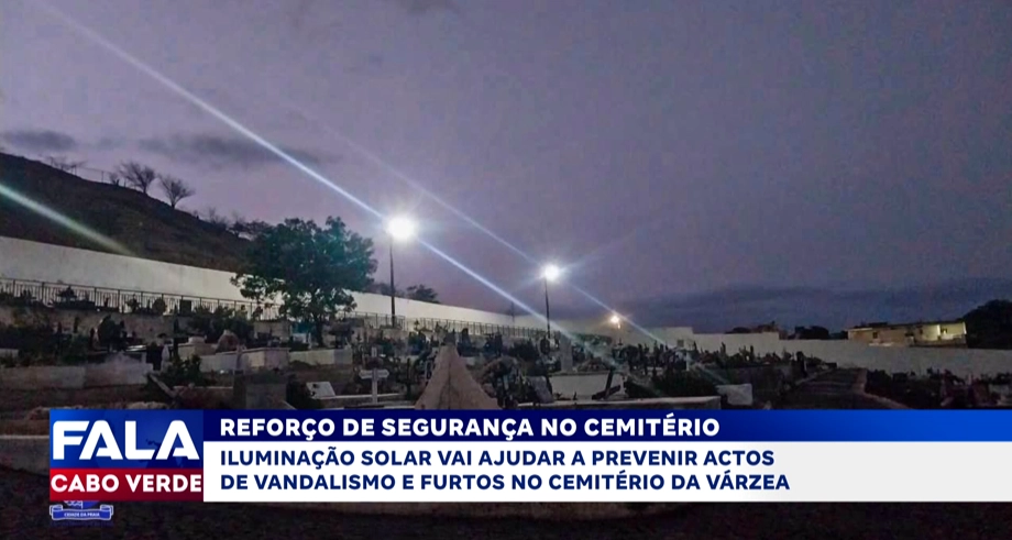 Reforço de segurança no cemitério