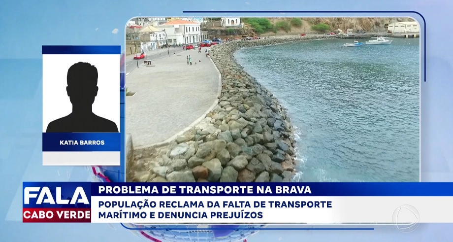 População reclama de problemas de transporte na Brava
