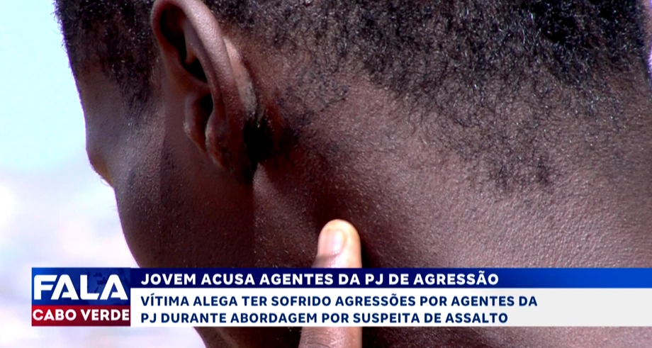 Jovem acusa agentes da PJ de agressão durante abordagem
