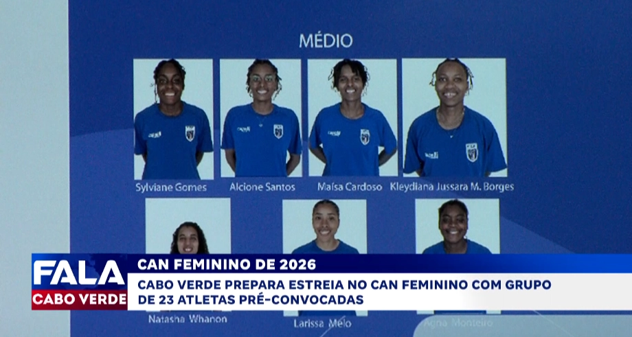 Cabo Verde prepara estreia no CAN Feminino 2026