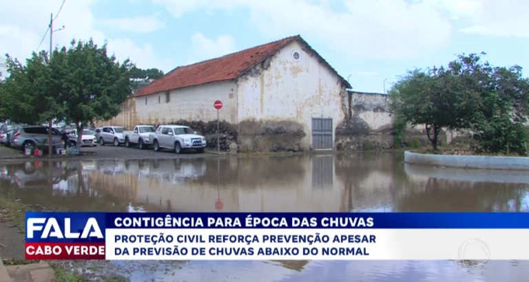 Contigência para época das chuvas
