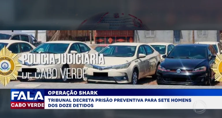 Operação Shark: Sete dos doze detidos da quadrilha que agia há mais de 15 anos em prisão preventiva