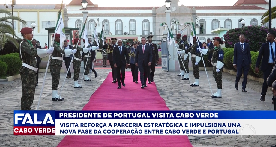 Presidente da República de Portugal António José Seguro está de visita a Cabo Verde
